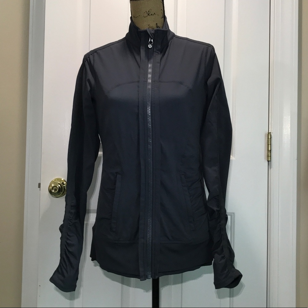 Lululemon Gray Track Jacket: Like New Condition